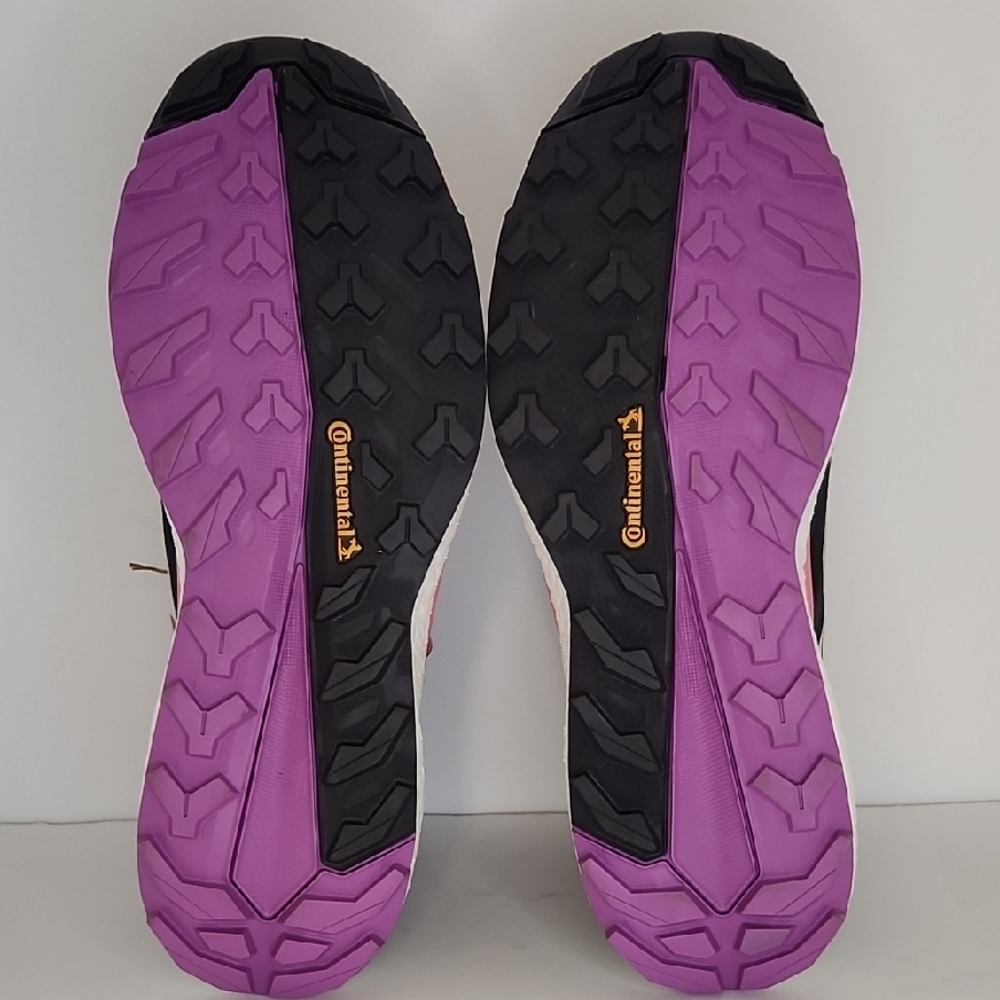 Adidas Terrex Women's Cream and Pink Free Hiker 2.0 Gor- Tex Hiking Shoes - Picture 12 of 12